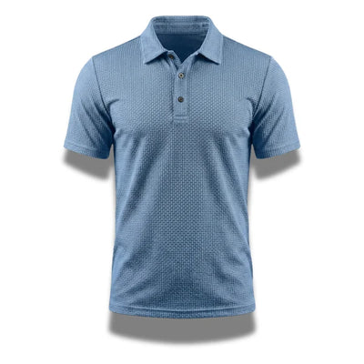 The blue Skinae polo shirt