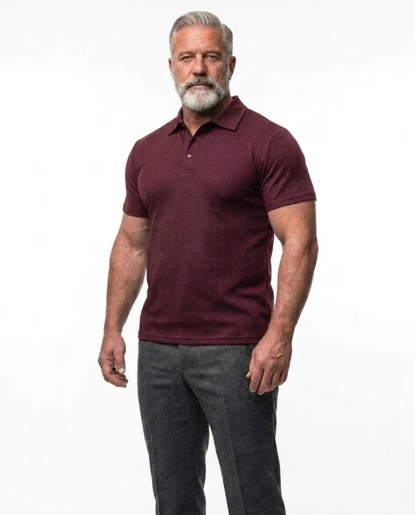 The brown Skinae polo shirt
