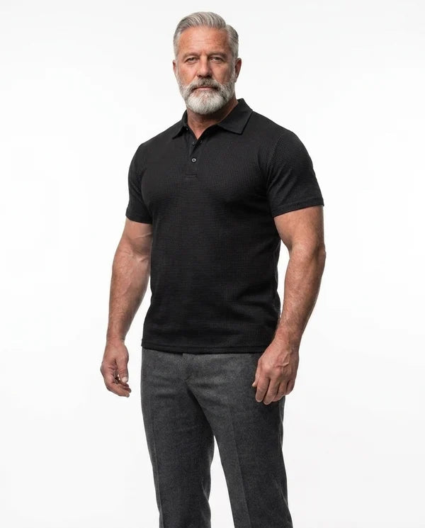 The black Skinae polo shirt